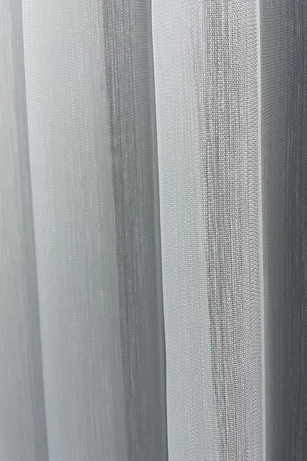 Bambu Hafif Desenli Tül Perde - Görsel 4