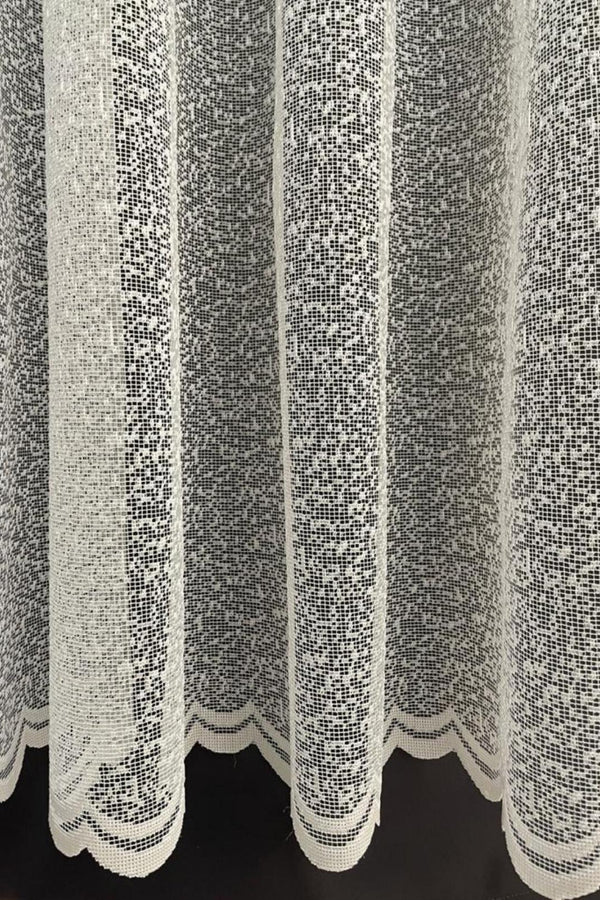 Atina Jakar Desenli Tül Perde