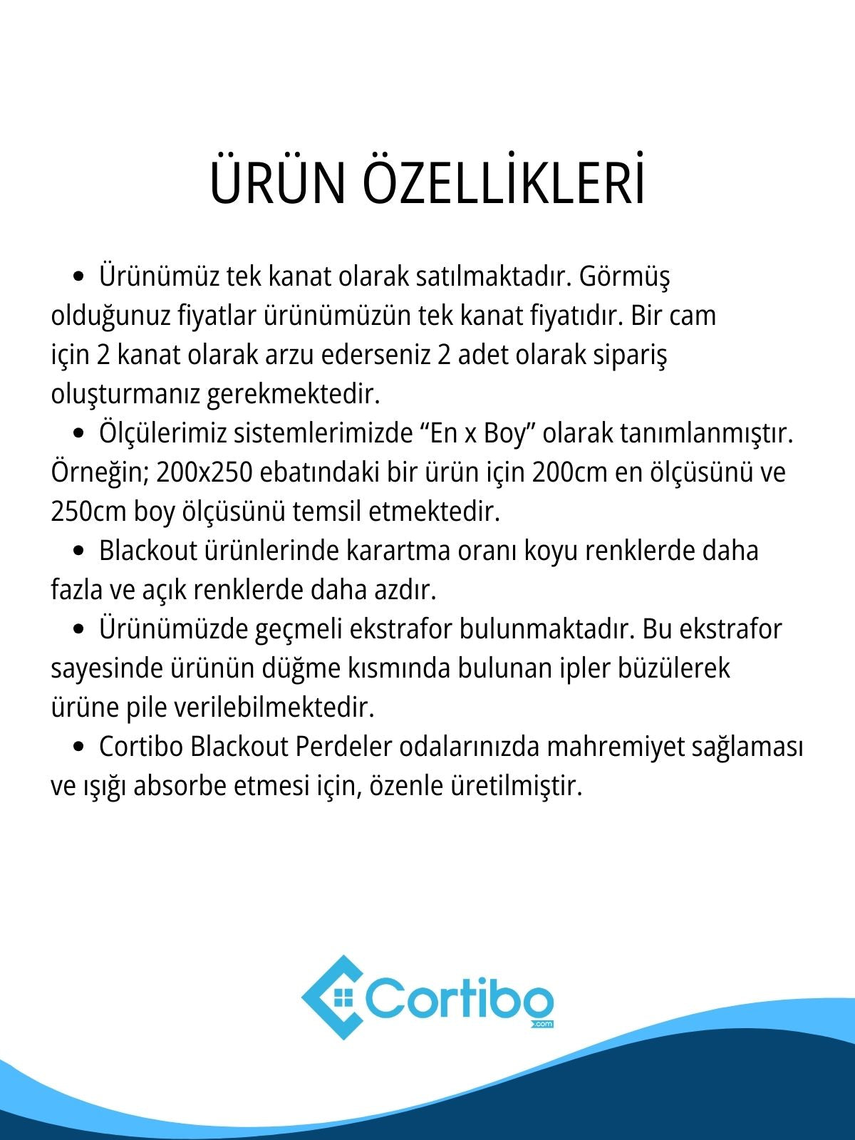 Blackout Karartma Fon Perde - Detay