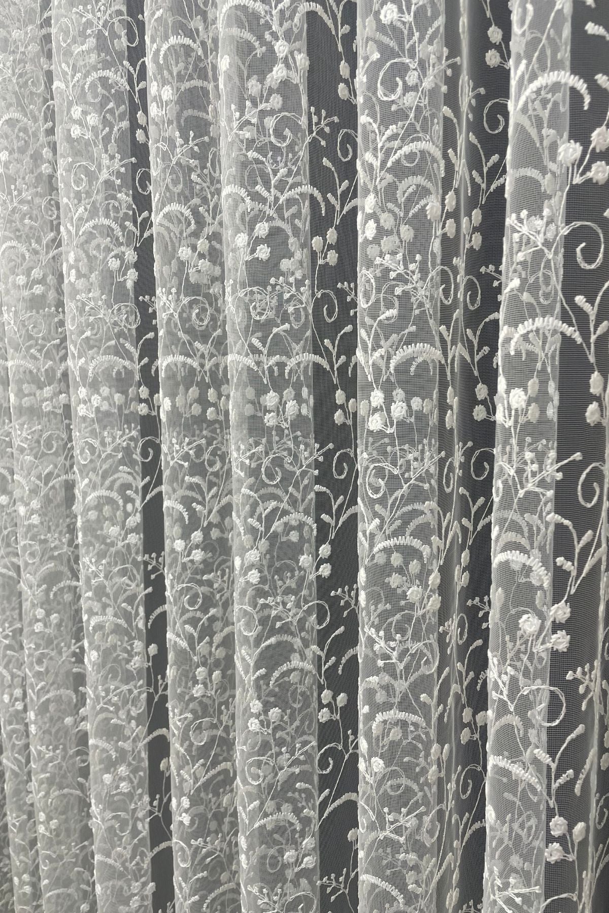 Eko 8049 Desenli Tül Perde - Görsel 3