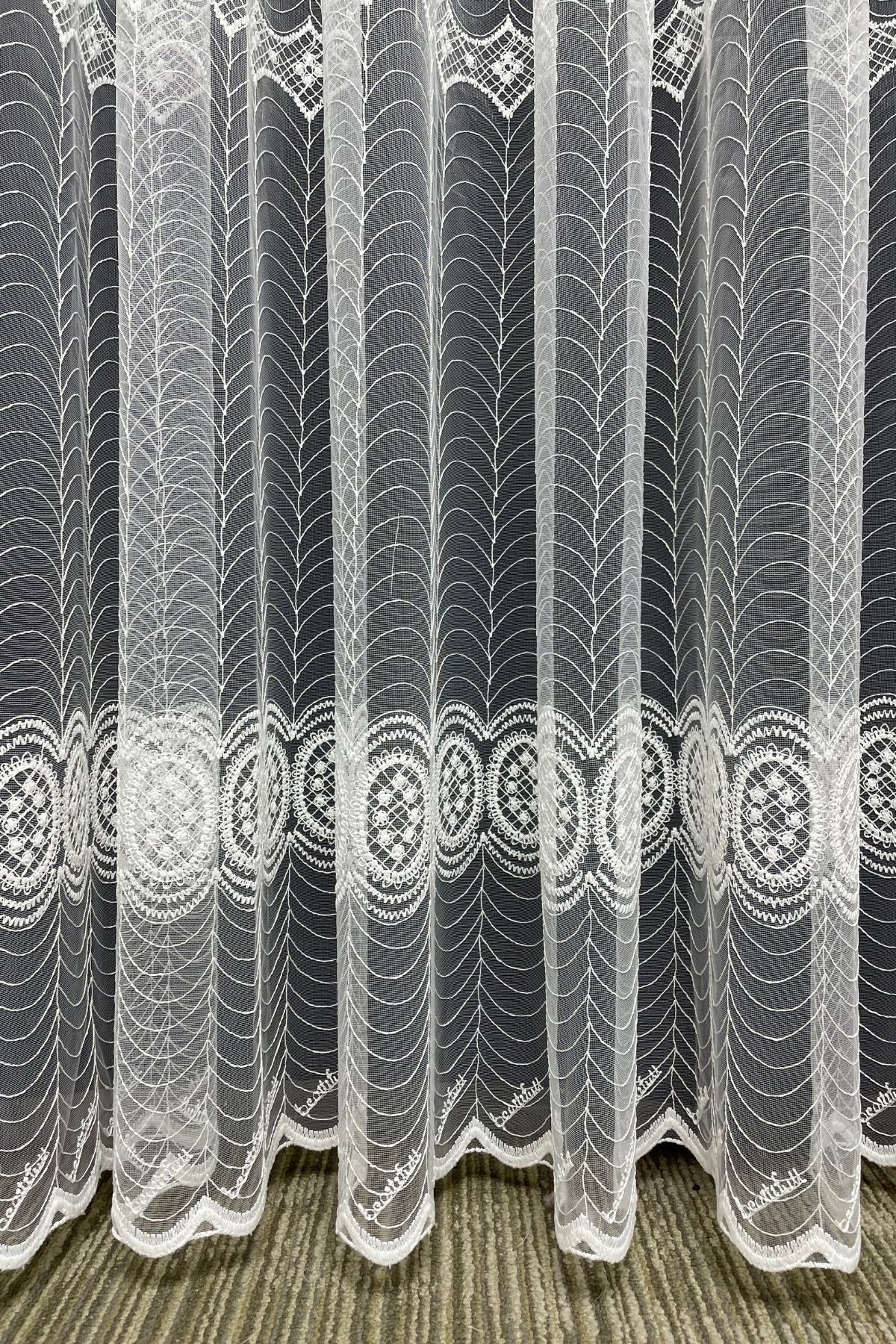 Eko 8051 Desenli Tül Perde - Görsel 1