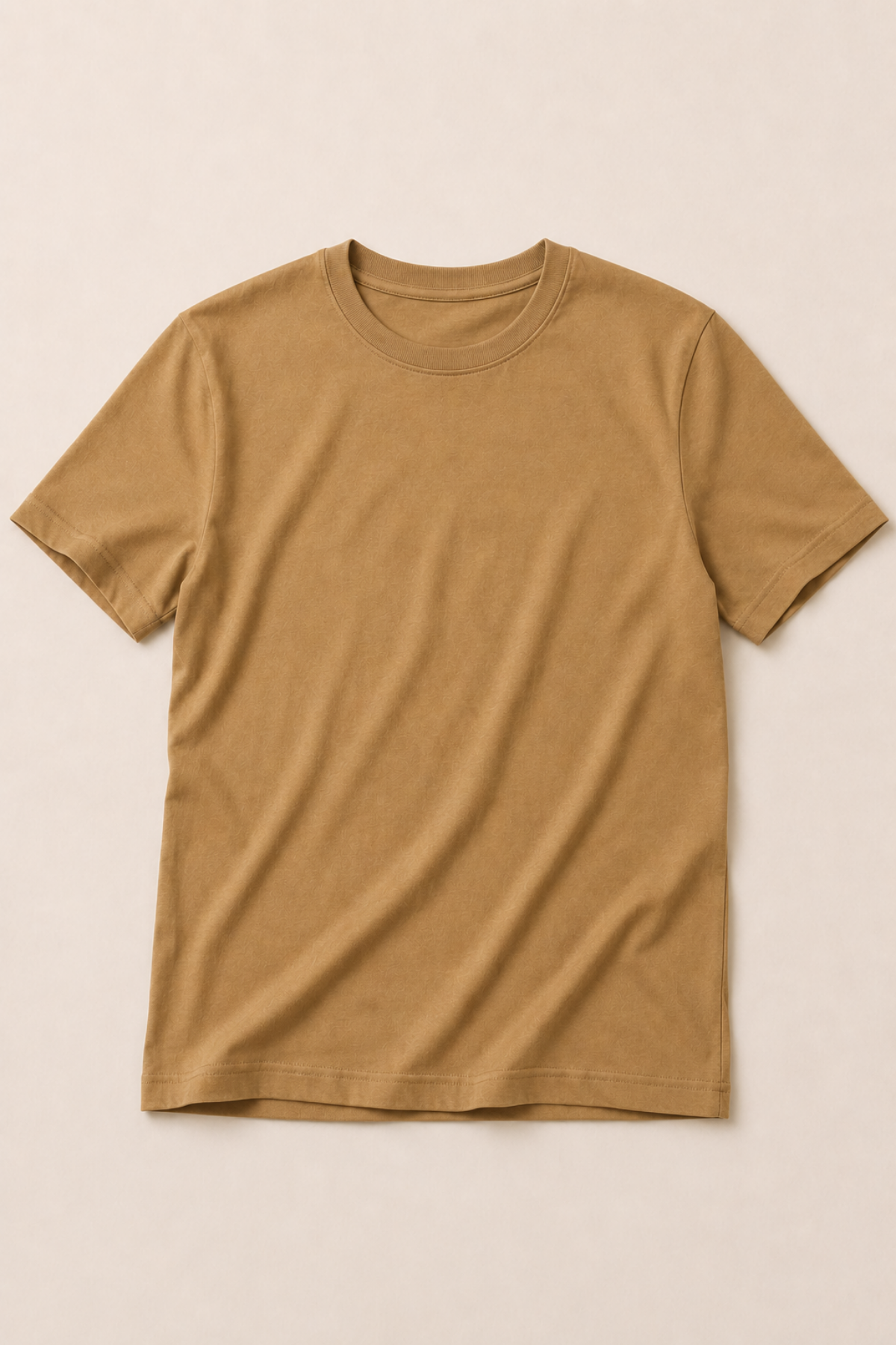 Riva Basic Tişört - Çöl Beji - Görsel 9