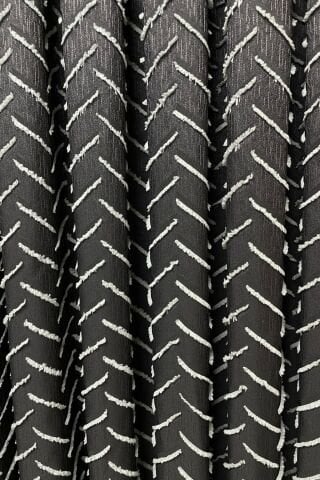 Harmony Serisi Püsküllü Fon Perde - Antrasit&Açık Gri