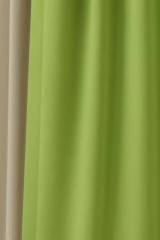 Luna Serisi Kadife Dokulu Fon Perde Çağla