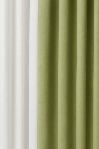 Barcelona Kadife Dokulu Fon Perde Çağla