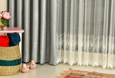 Soft Fon Perde Toprak