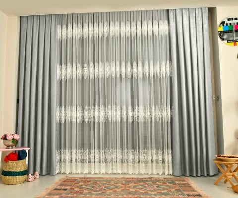 Soft Fon Perde Toprak