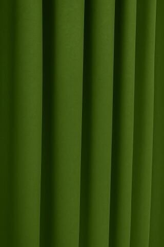 Luna Serisi Kadife Dokulu Fon Perde Çimen Yeşili