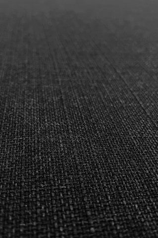 Alaska Keten Fon Perde Siyah