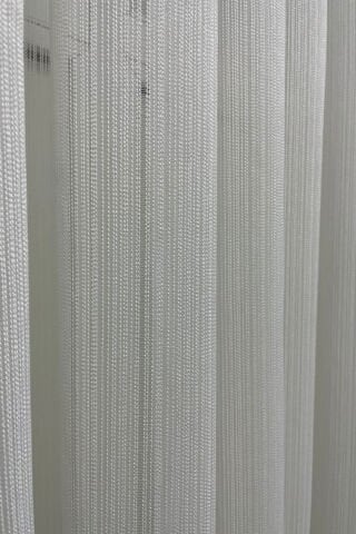 Çizgili Çelik Tül Perde