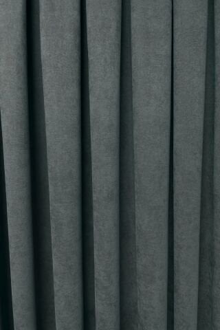 Barcelona Kadife Dokulu Fon Perde Gri