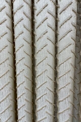 Harmony Serisi Püsküllü Fon Perde - Krem&Bej