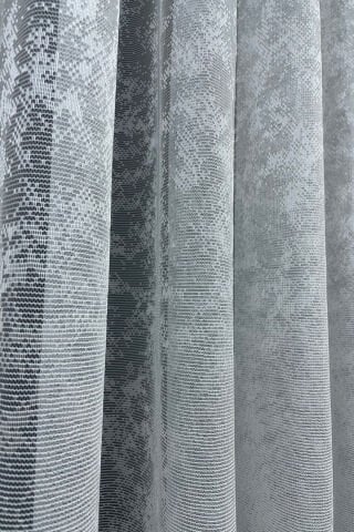 Milas Desenli Tül Perde