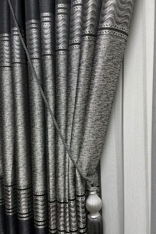 Londra Pano Fon Perde - Antrasit