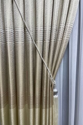 Londra Pano Fon Perde - Bej