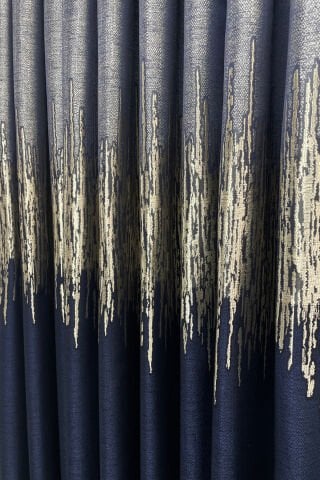 Palermo Pano Fon Perde - Lacivert