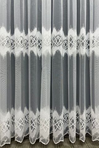 Paris Serpme Desen Tül Perde