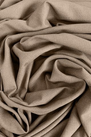 Alaska Keten Fon Perde Bej