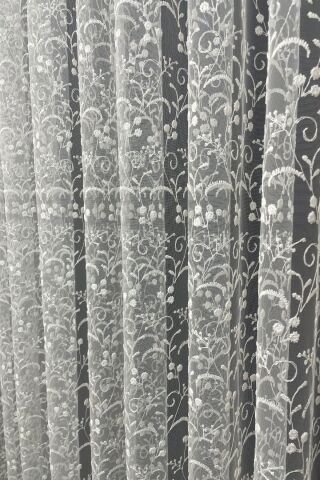 Eko 8049 Desenli Tül Perde