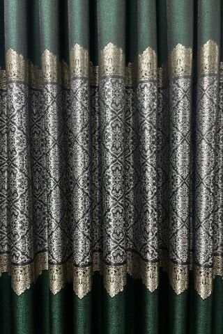 Safir Pano Fon Perde - Yeşil