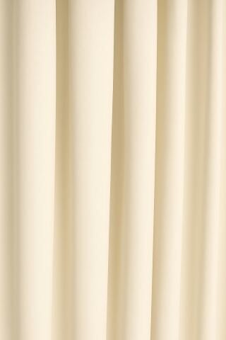 Luna Serisi Kadife Dokulu Fon Perde Krem