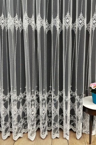 Eko 8047 Desenli Tül Perde