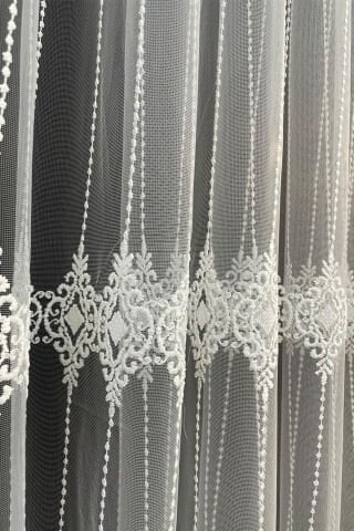 Eko 8047 Desenli Tül Perde