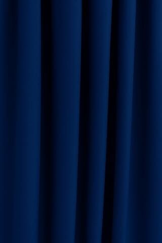 Luna Serisi Kadife Dokulu Fon Perde Lacivert