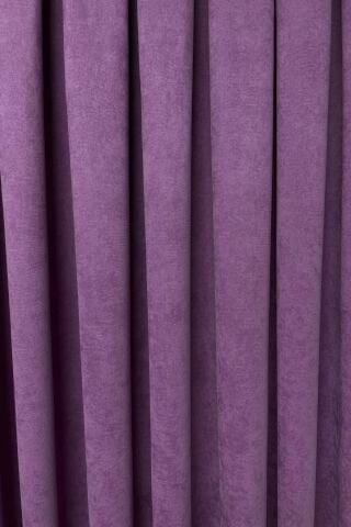 Barcelona Kadife Dokulu Fon Perde Lila