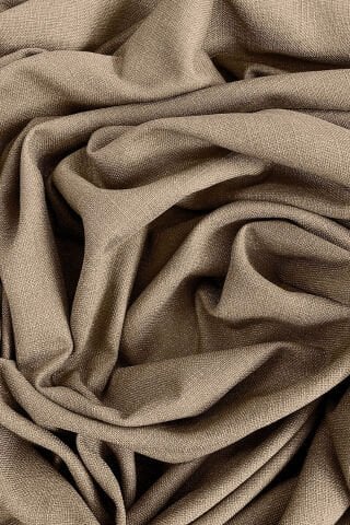 Nova Serisi Keten Fon Perde Bej