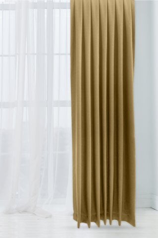 Alaska Keten Fon Perde Deve Tüyü