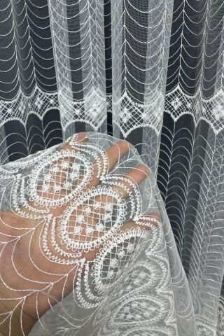 Eko 8051 Desenli Tül Perde