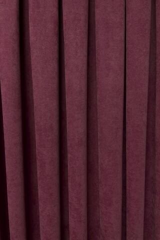 Barcelona Kadife Dokulu Fon Perde Mürdüm