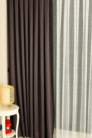 Eko 8020 Desenli Tül Perde