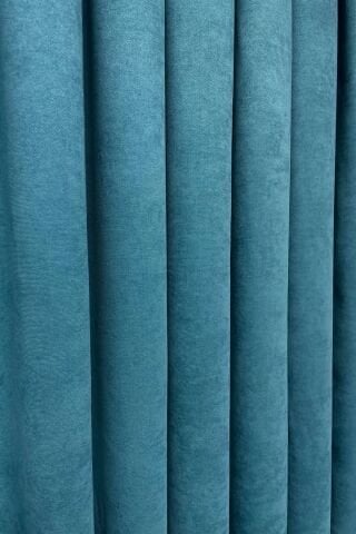 Barcelona Kadife Dokulu Fon Perde Petrol