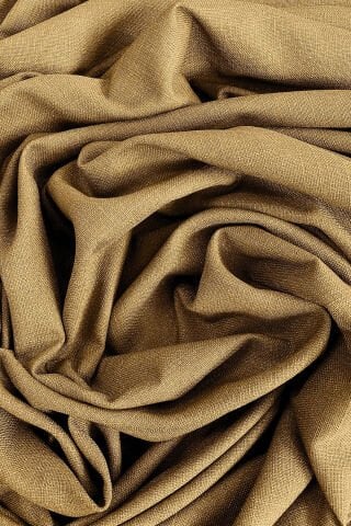 Nova Serisi Keten Fon Perde Hardal