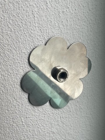 Çiçek Desen Yapışkanlı Renso Aparatı Perde Aksesuarı