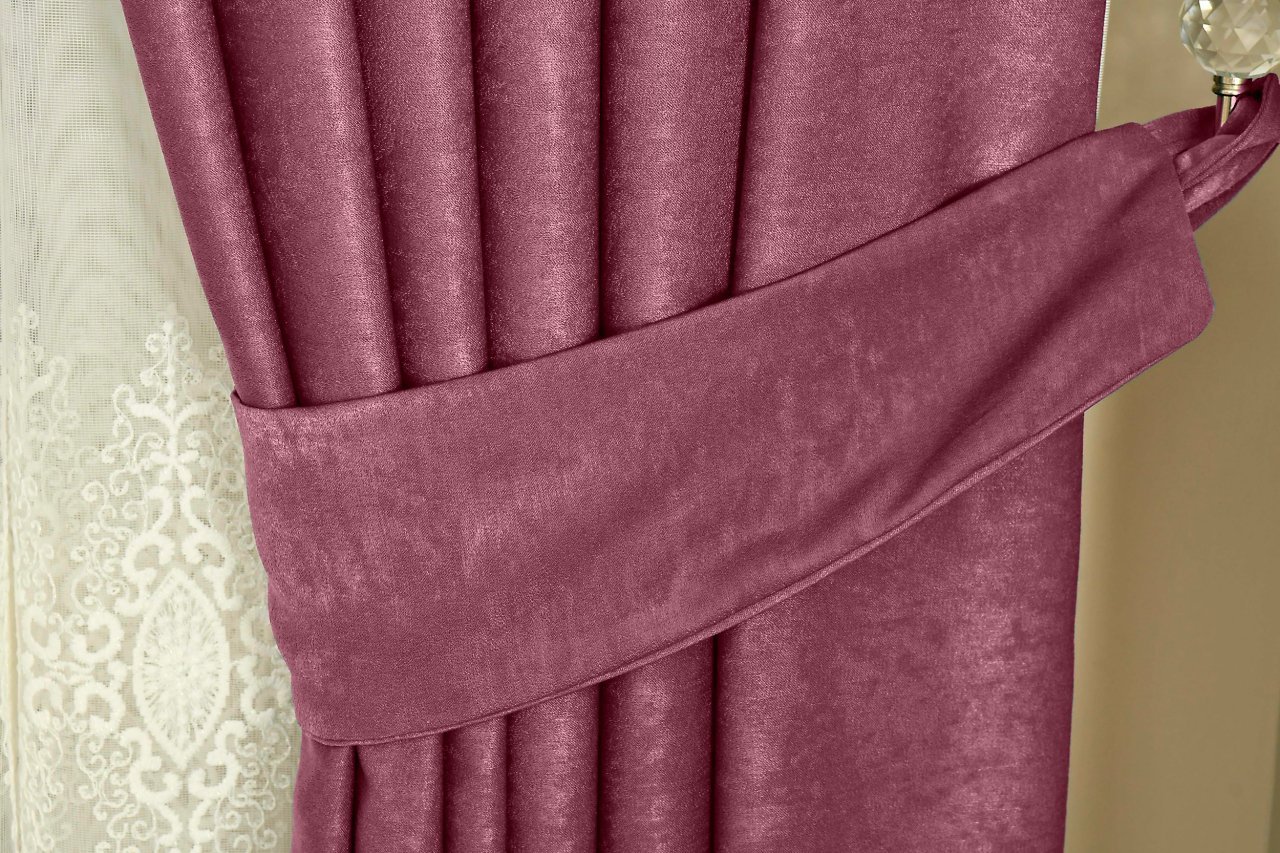 Soft Fon Perde Mürdüm