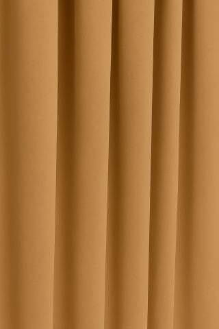 Luna Serisi Kadife Dokulu Fon Perde Sütlü Kahve