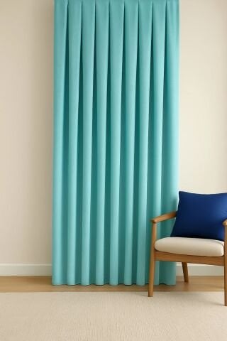 Barcelona Kadife Dokulu Fon Perde Turkuaz