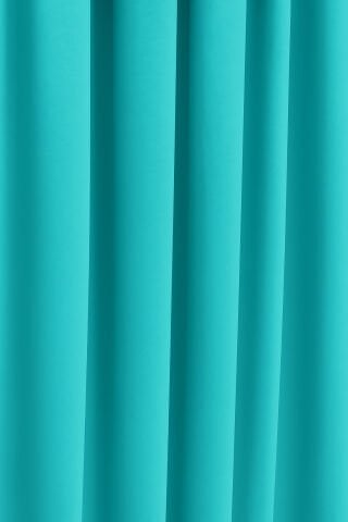 Luna Serisi Kadife Dokulu Fon Perde Turkuaz