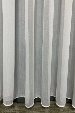 Balıksırtı Düz Tül Perde