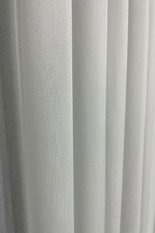 Balıksırtı Düz Tül Perde