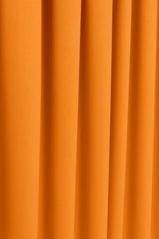 Luna Serisi Kadife Dokulu Fon Perde Turuncu