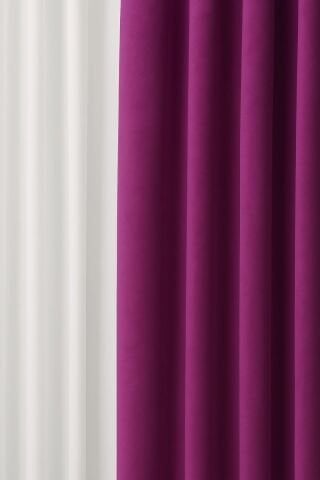 Barcelona Kadife Dokulu Fon Perde Vişne