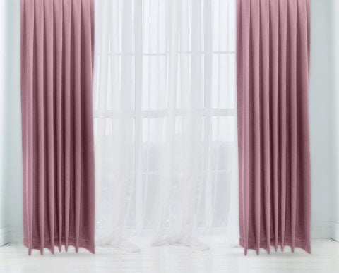 Alaska Keten Fon Perde Gülkurusu