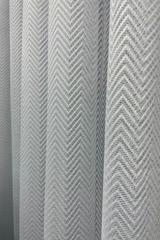 Kelebek Desenli Örme Tül Perde