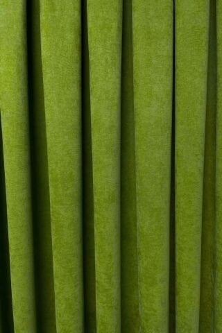 Barcelona Kadife Dokulu Fon Perde Yaprak Yeşili