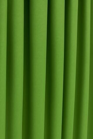 Luna Serisi Kadife Dokulu Fon Perde Yaprak Yeşili