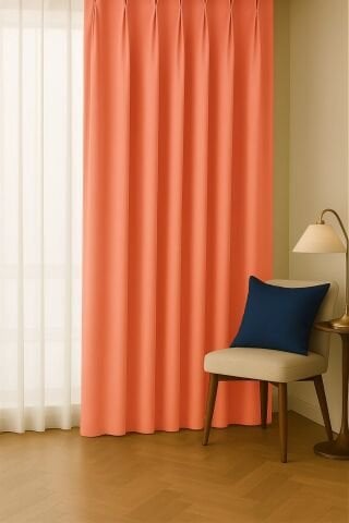 Barcelona Kadife Dokulu Fon Perde Yavruağzı